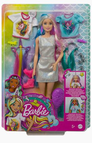 Barbie: Кукла Barbie Радужные волосы