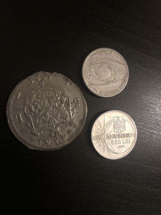 Moneda argint Carol I ‘81