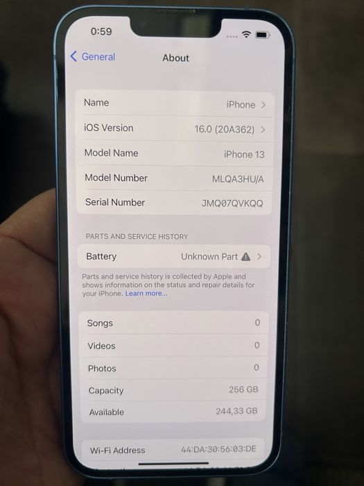 iphone  13  256GB