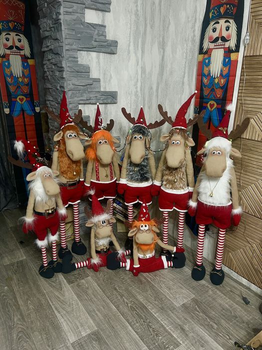 Олени ручной работы