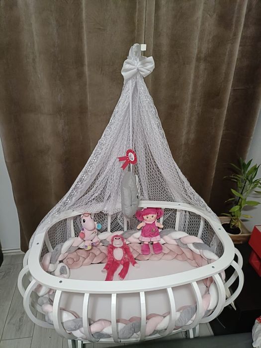 Pătuț bebe și leagăn