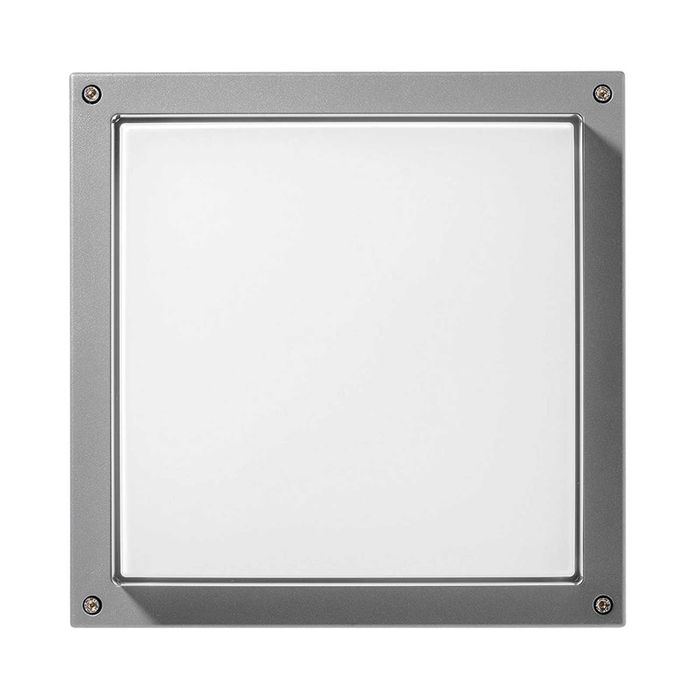 Стенна лампа Bliz Square 40 3 000K сиво с възможност за димиране