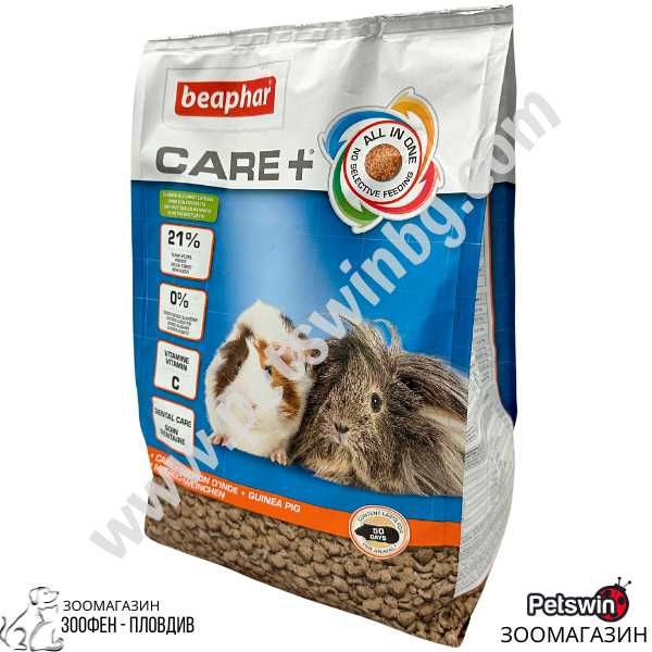 Суперпремиум Храна за Морски Свинчета- 0.25/1.5кг- Beaphar Care+ Cavia