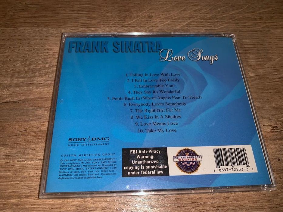 CD - Frank Sinatra - Love songs