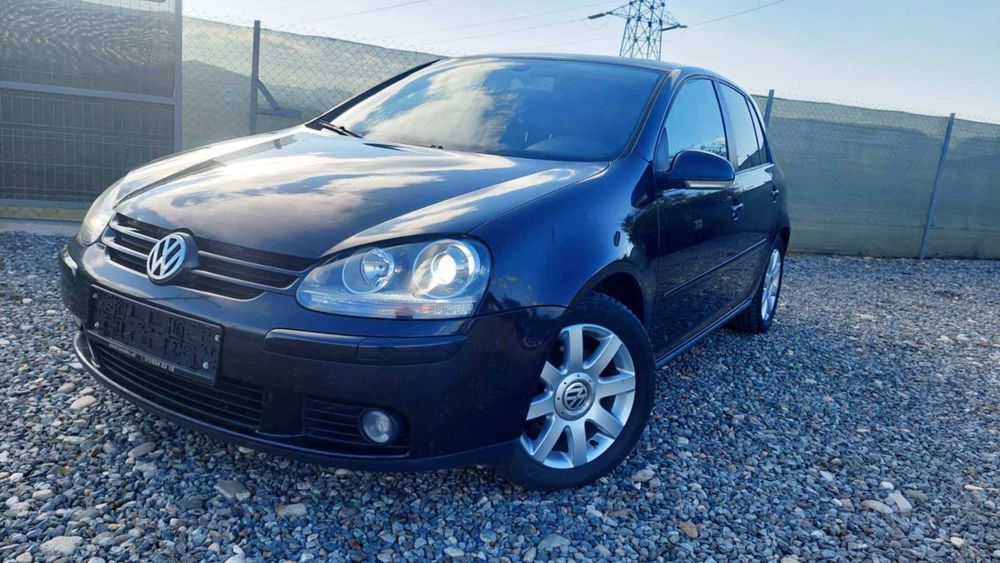 VW Golf 5 an 2004 1.9 tdi 105 cai EURO 4 Xenon Trapa Piele
