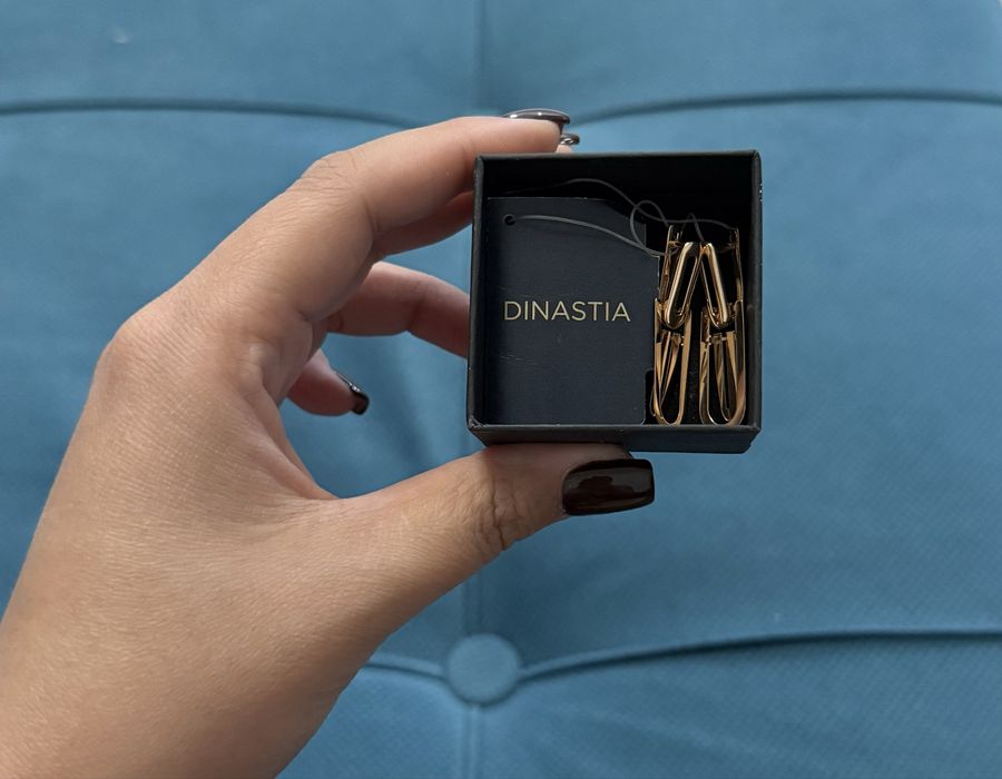 Золотые сережки золото Россия красное золото