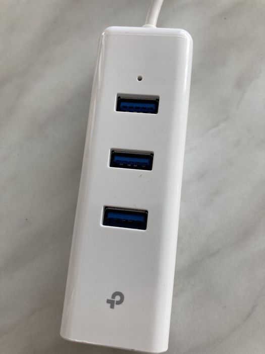 Placa de retea Gigabit TP-Link UE330, USB 3.0, cu 3 porturi