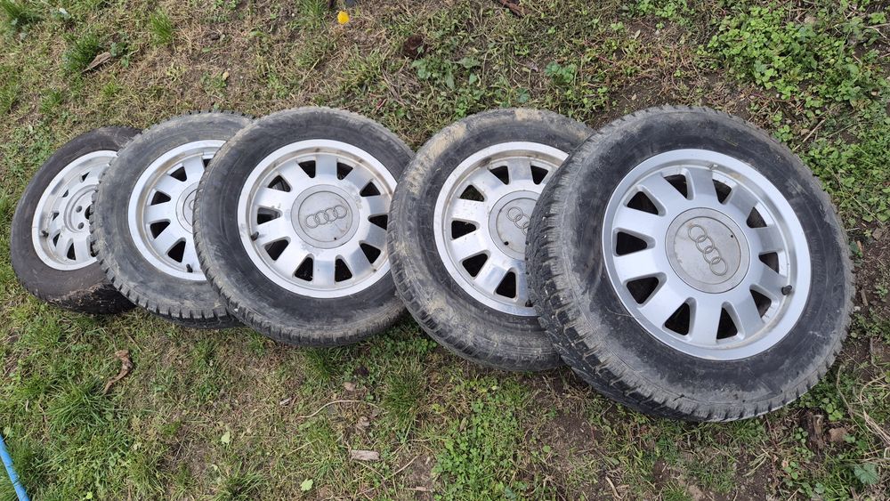 Set jante cu anvelope iarna 195/65r15