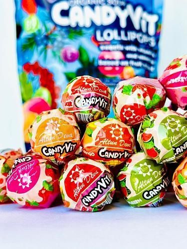 Candy vit lollipops без сахара, с витаминами