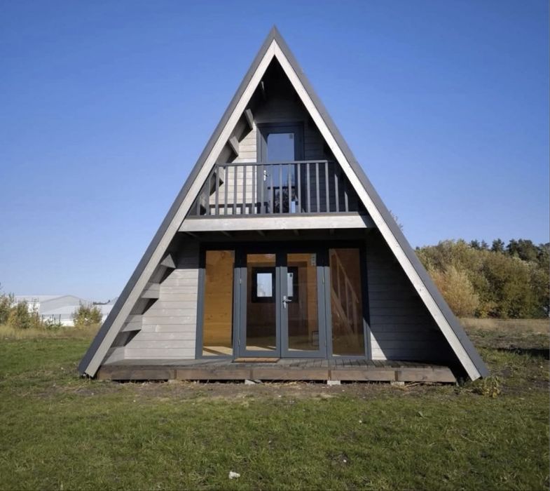 Vand cabane din lemn Aframe