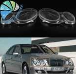 Mercedes benz w211 капак фар стъкло e class капаци фарове крушки в211