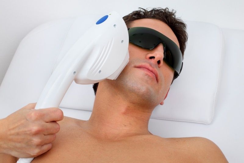 Мужская лазерная эпиляция всех зон от  10 тыс