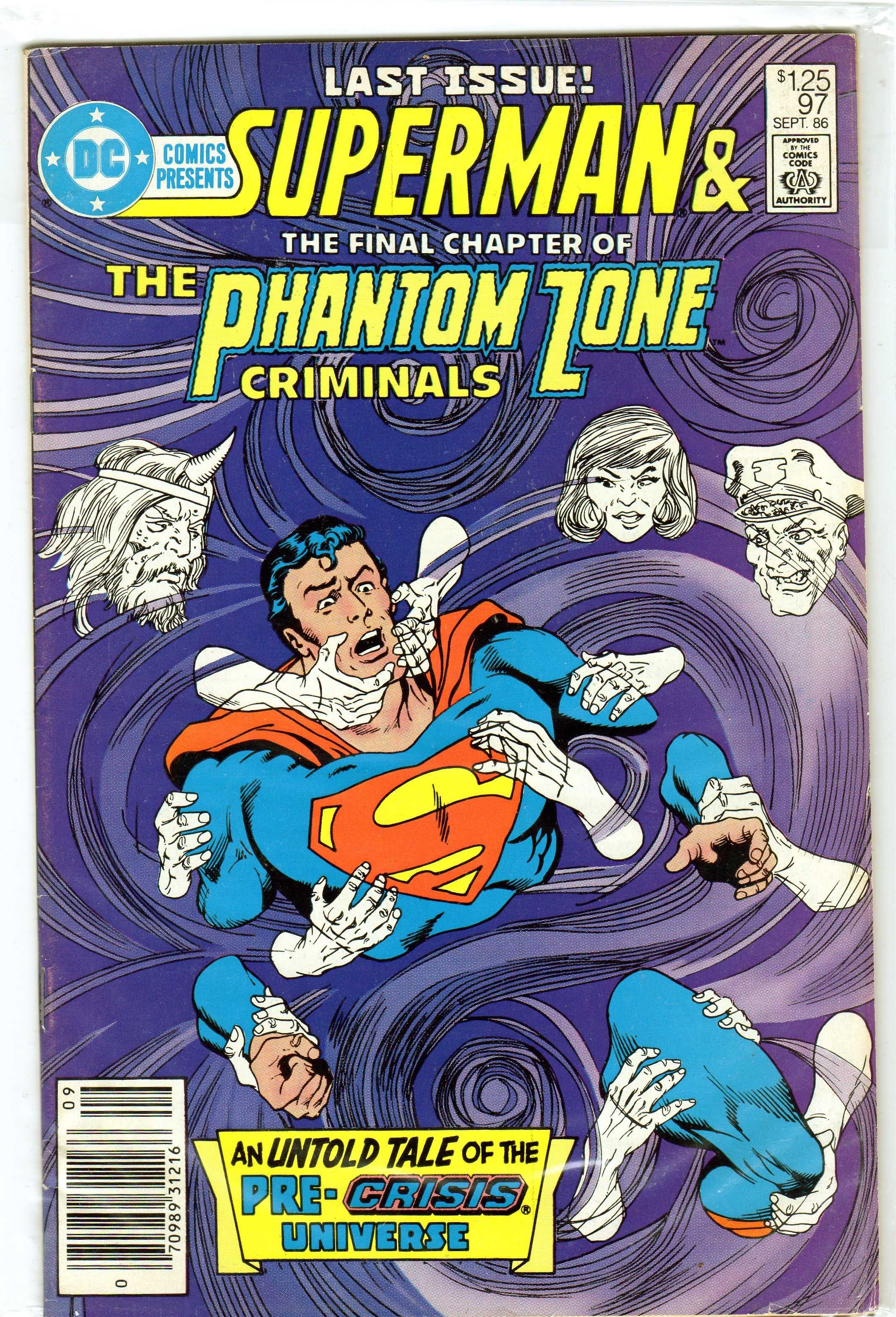 DC Comics Presents #97 Superman and the final chapter of the Phantom