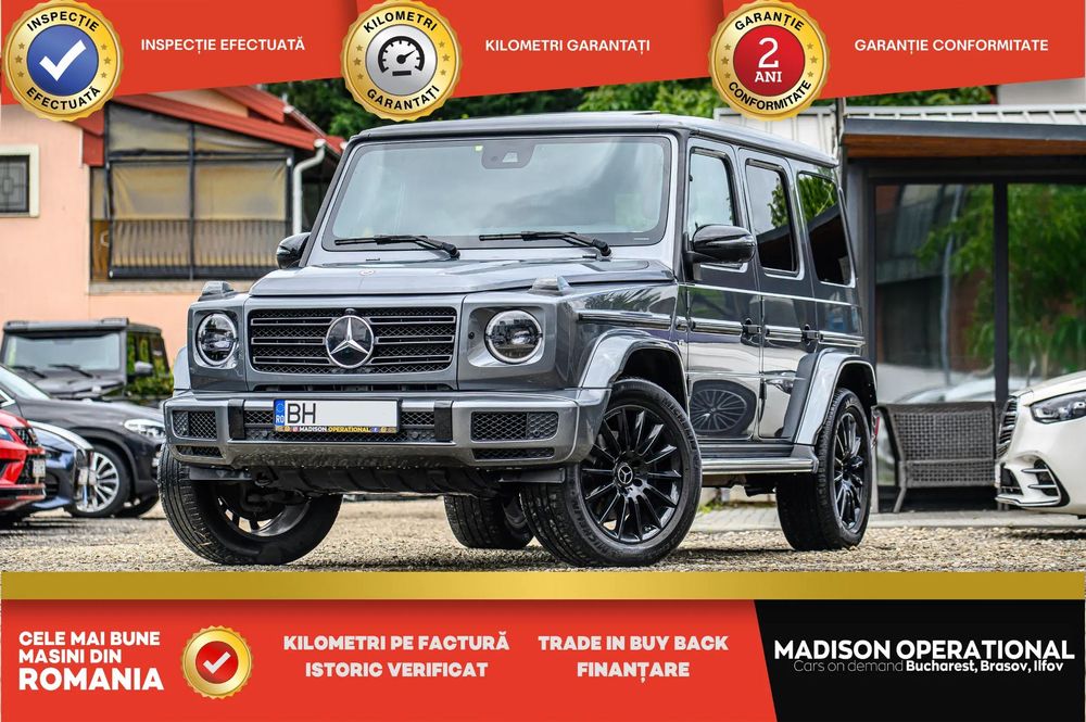 Mercedes-Benz G 103.300+TVA an 2022 trapa piele maro Garantie 11.2027