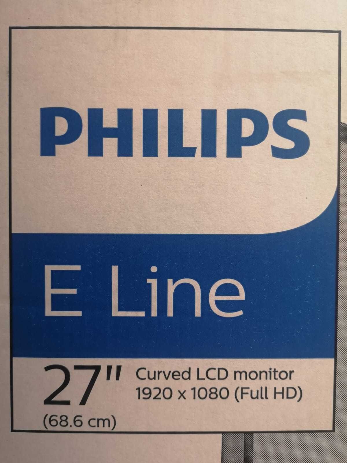 Monitor Gaming Philips LCD Full HD 1920x1080, 27", V Line W-LED, VGA