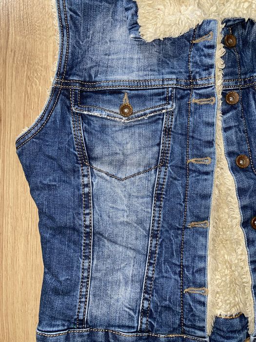 Дънкен елек топъл (турско производство)