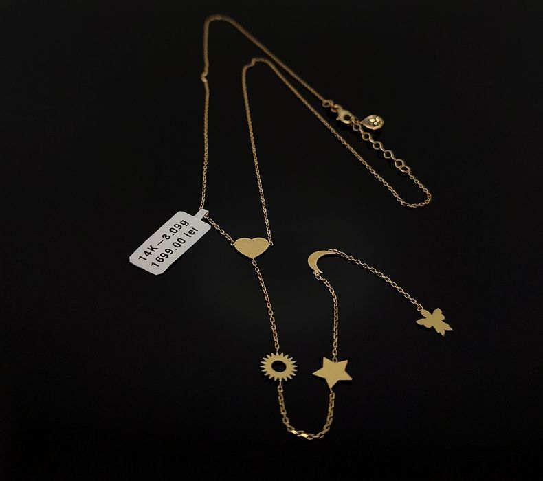 Bijuteria Royal lant din aur 14k 3.09 gr