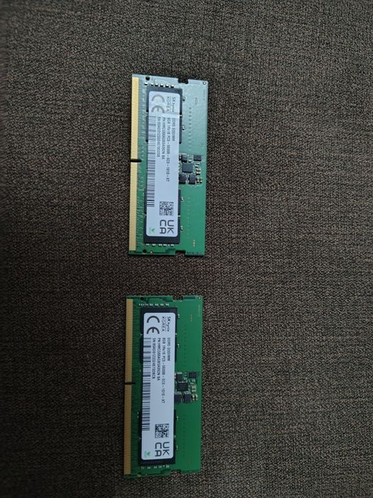 RAM DDR5 SODDIMM 16 GB (2*SK hynix 8GB 1Rx16 PC5-5600B-SCO-1010-XT)