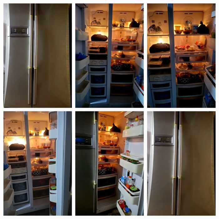 Срочно продам корейский холодильник шкаф 2х дверный читайте ниже