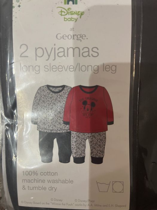 Детски пижамки на George,2 бр. ,18-24м.,100% памук,цена 20 лв.