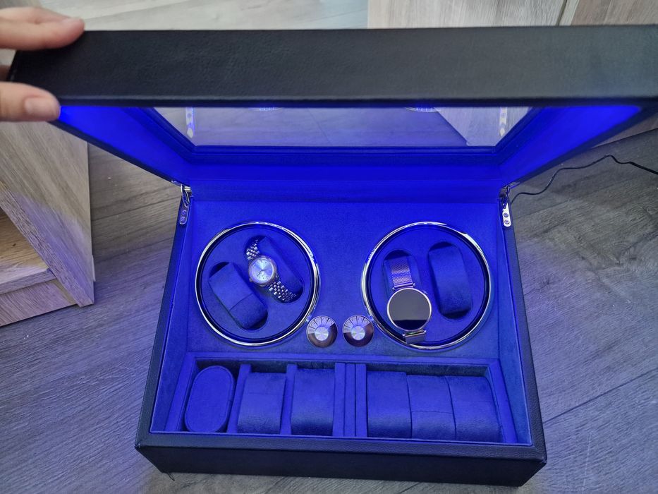 Watch Winder - cutie rotativă pentru ceasuri automate