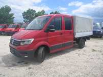 Volkswagen CRAFTER   7 LOC. PLATFORMA MIXTA , cu PRELATA ,AC. EURO VI. CRAFTER 7 Loc. Platforma Mixta , AC , Euro VI .