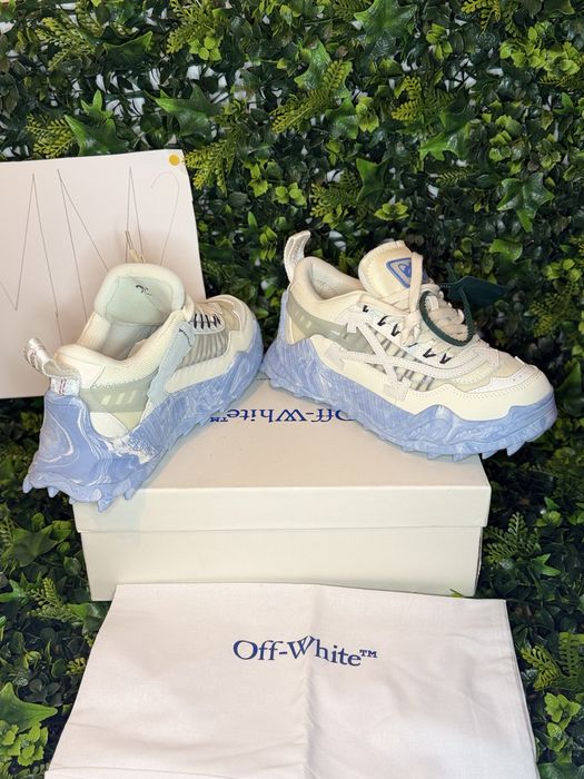 Adidasi/Sneakers off white odsy 1000 white and blue