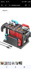 Switch Gaming Organizer Station със зарядно устройство