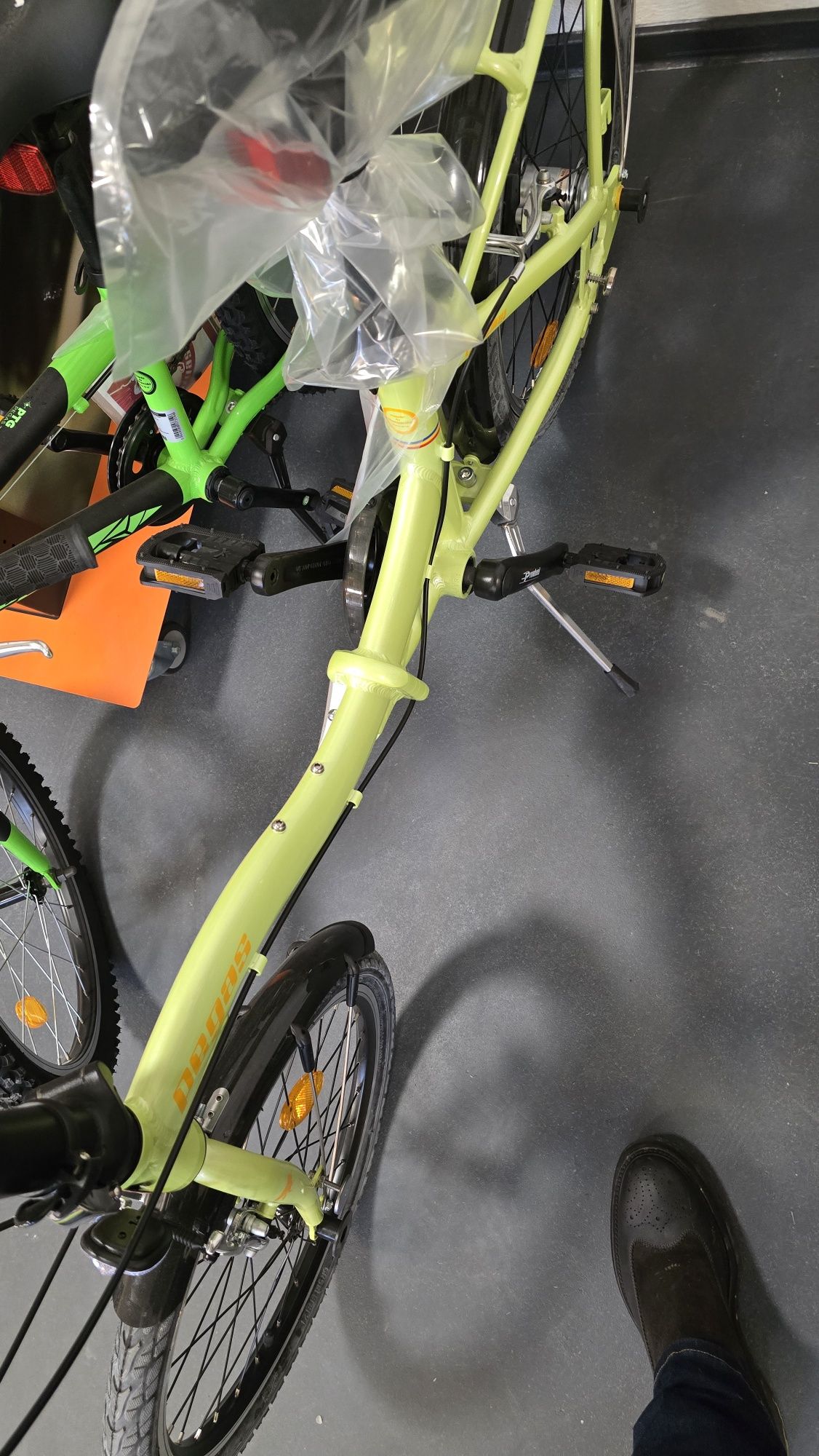 Bicicleta Pegas Negru Verde