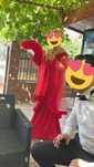 Rochie roșie unicat marimea L