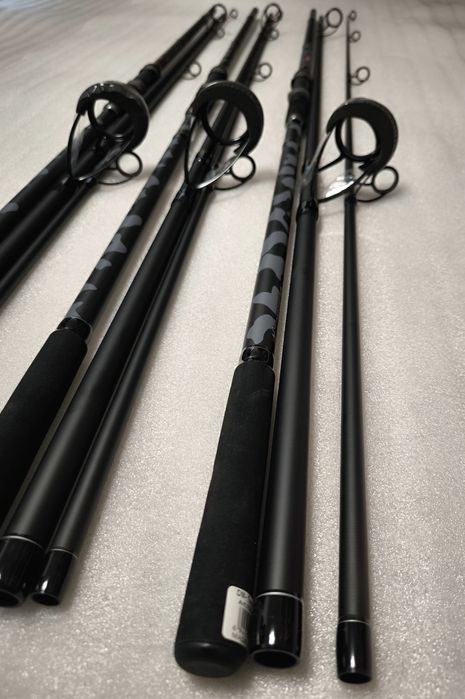 SET 3 Lansete Tactics 3.90m 5LBS 3 segmente + 3 Mulinete AVIATOR DP80