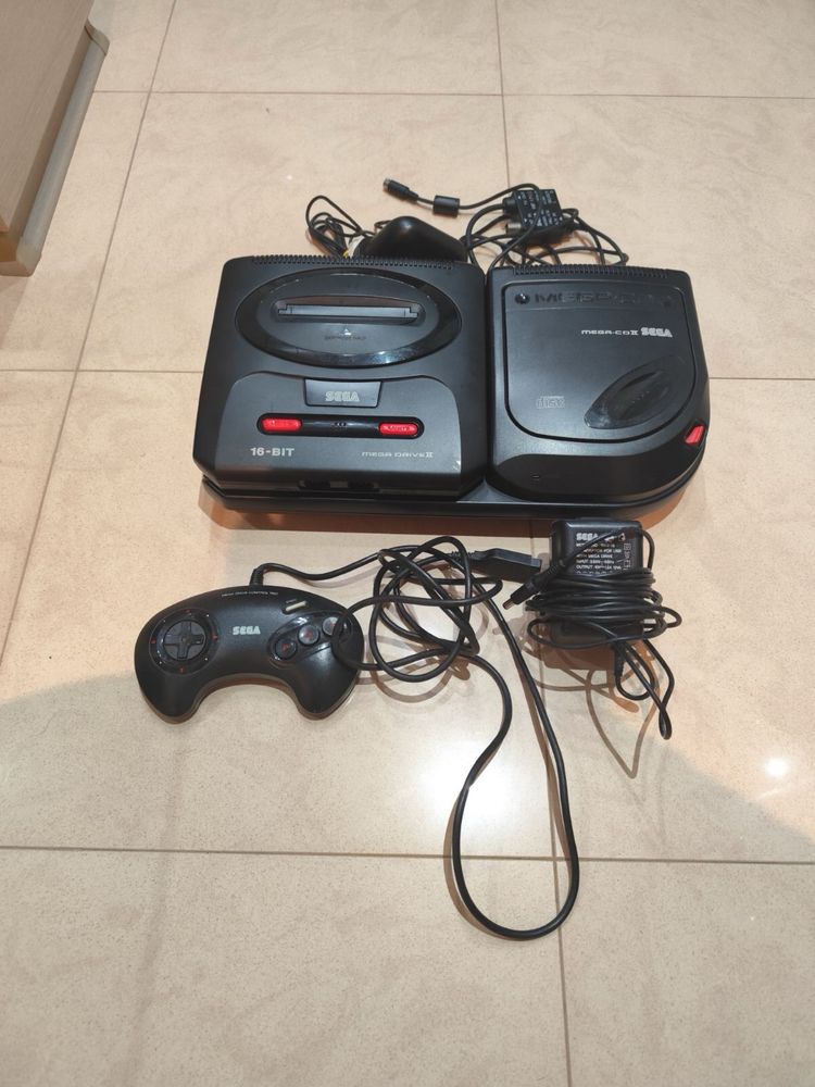 Sega CD Сега мега драйв