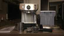 Espressor manual Breville Barista Mini VCF125X-01, 15 bari, 2 l