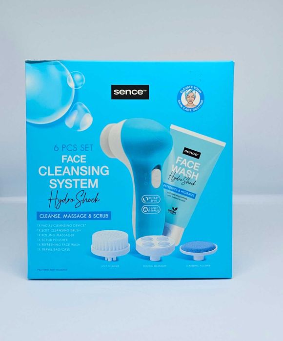 Sence Hydro Shock – Система за почистване на лице 6 в 1 Нидерландия