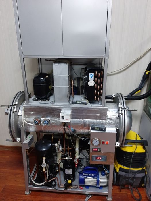 Монтаж и ремонт сложных промышленных агрегатов заморозки.