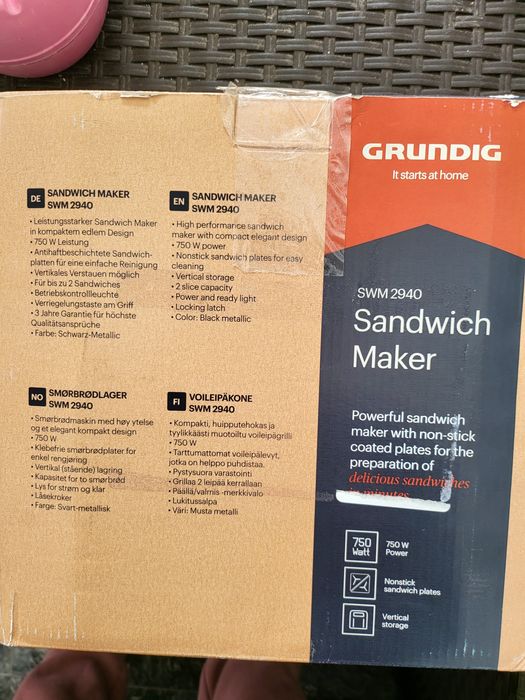 Sandwich maker nou