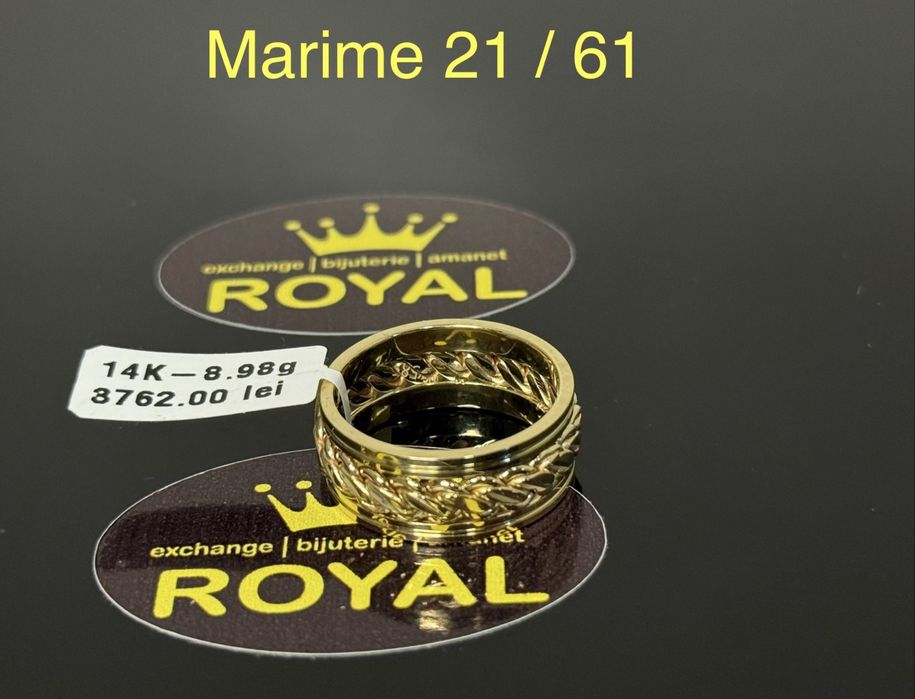 Bijuteria ROYAL : Verighete AUR 14K / 8.98 GR 6.19 GR