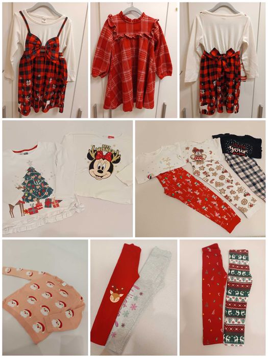 Коледни дрешки за момиченце