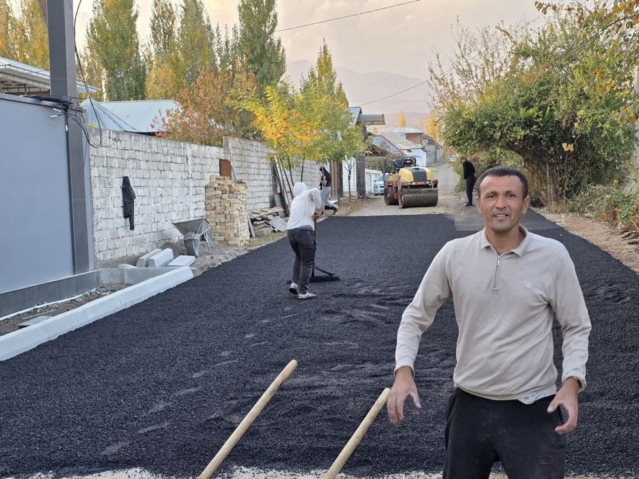 Asfalt Sizga Kerakli sifatda Asfaltlash ishlari Asfalt yotqizamiz