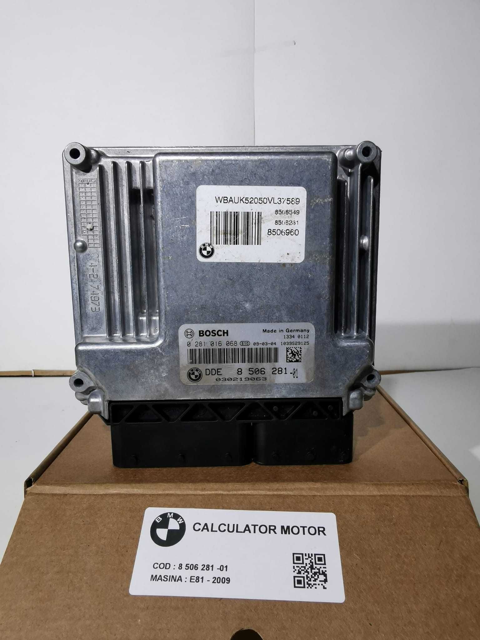 ECU Calculator motor BMW SERIA 3 E90 E91 0281016068 - 8506281