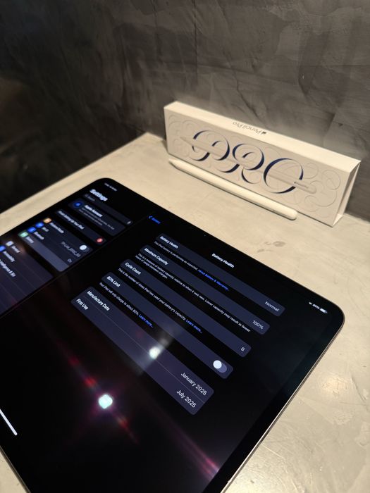 КАТО ЧИСТО НОВ Ipad Pro M4 13” + Apple Pencil Pro
