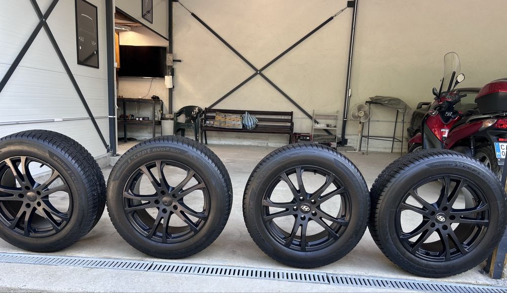 18 джанти 5х114.3 със зимни гуми 235/60/18 Hankook Hyundai, Kia,Toyota