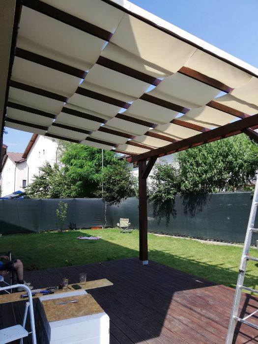 Panza Pergola Copetina Umbrela Huse Pavilion Balansoar Sezlong Cort