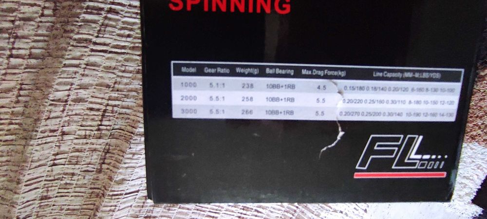 set 2buc Mulineta FA spinning 10+1 rulmenti ,tambur5000 sau  6000