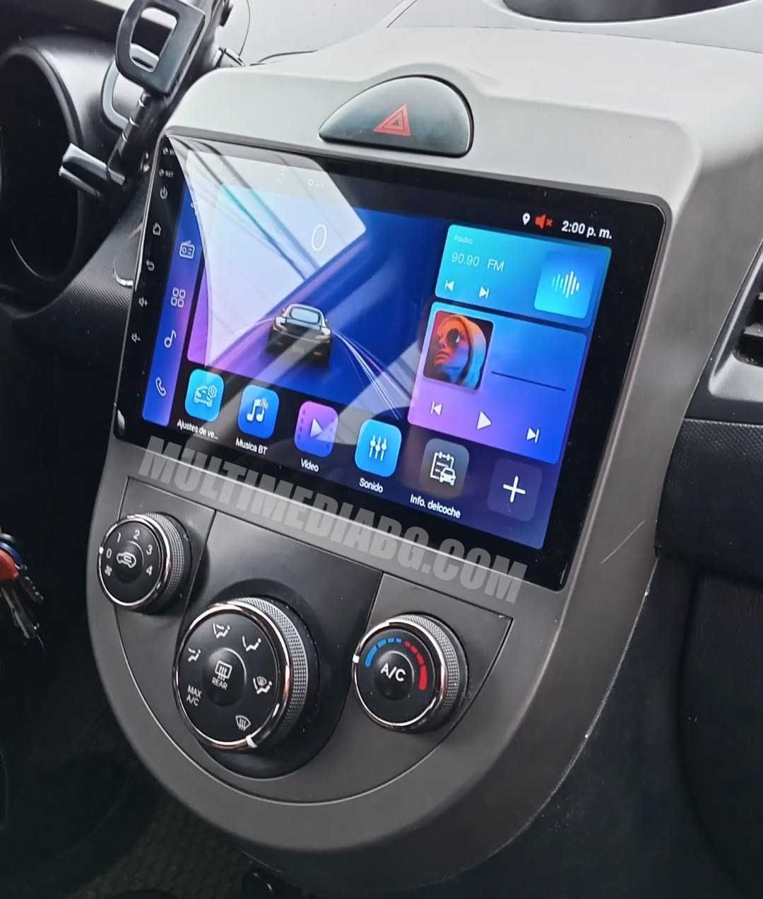 KIA Soul 2008-2012 Мултимедия Навигация Android