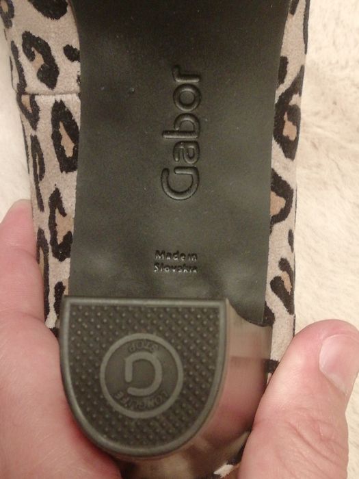 Pantofi ( parțial piele) GABOR nr. 40,5- noi