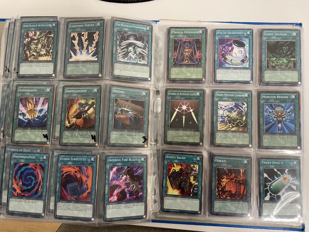 Yu-Gi-Oh TCG - карти от стари и нови издания