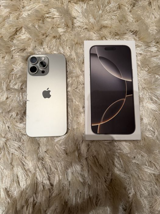 Iphone 16 pro max 256 gb natural titanium