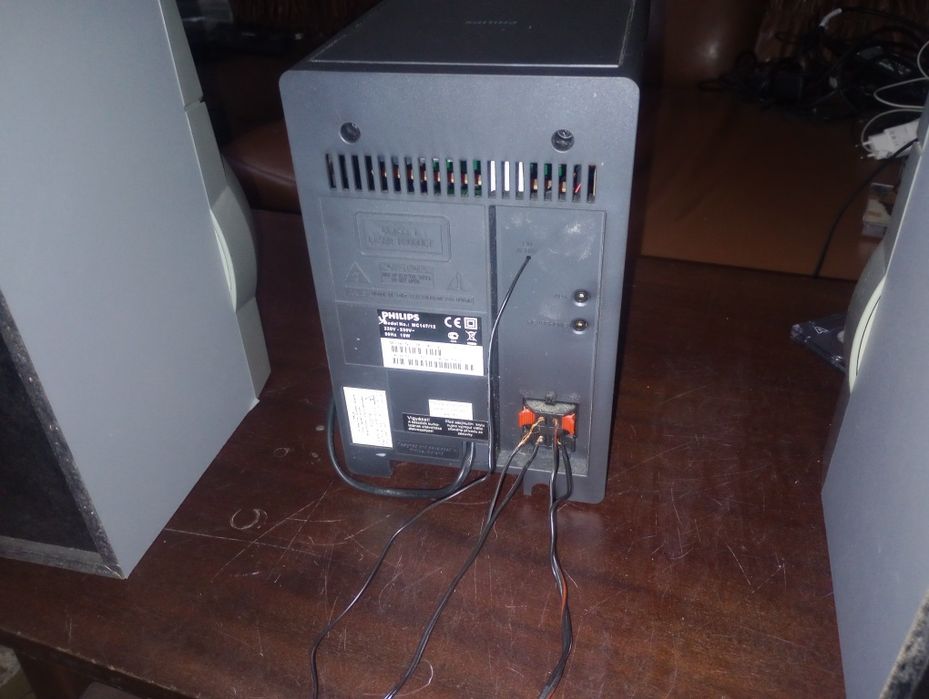 Mini combină audio Philips MC147/12, tuner radio, boxe cadou