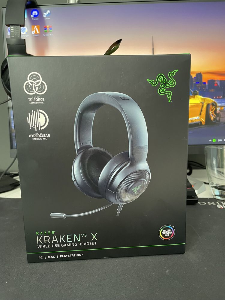 Слушалки Razer Kraken V3 X